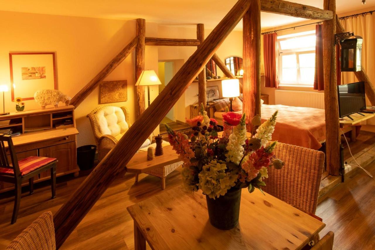 Gutshaus Von Bismarck Appartement An der Schmucke Buitenkant foto