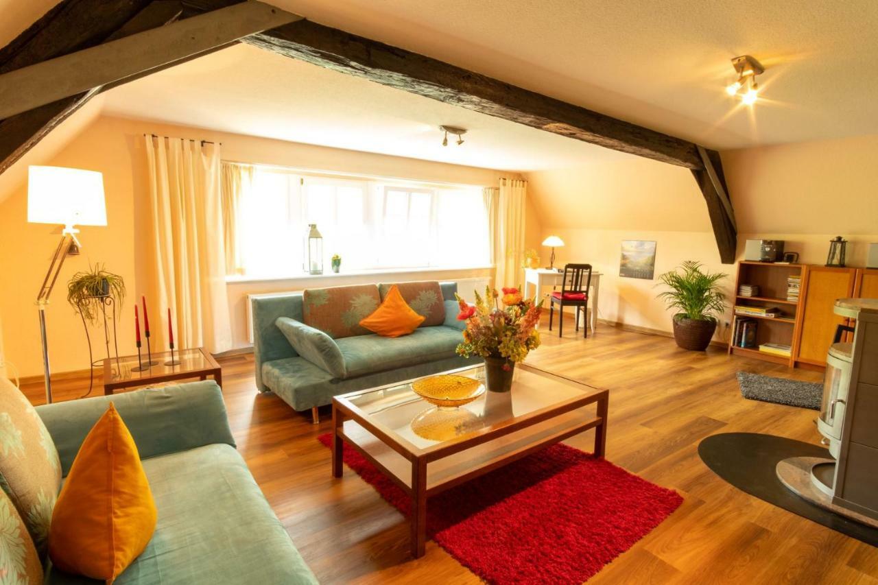 Gutshaus Von Bismarck Appartement An der Schmucke Buitenkant foto